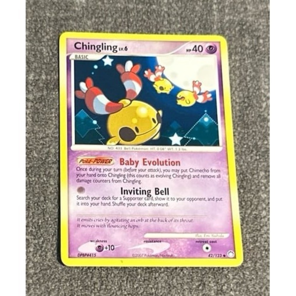 Chingling Pokemon Card‎
